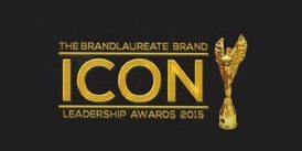 The Brandlaureate Great Entrepreneur Brand ICON Leadership Award 2015 logo