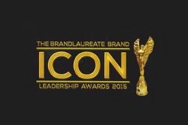 The Brandlaureate Great Entrepreneur Brand ICON Leadership Award 2015 logo