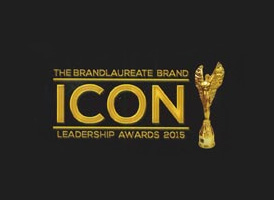 The Brandlaureate Great Entrepreneur Brand ICON Leadership Award 2015 logo