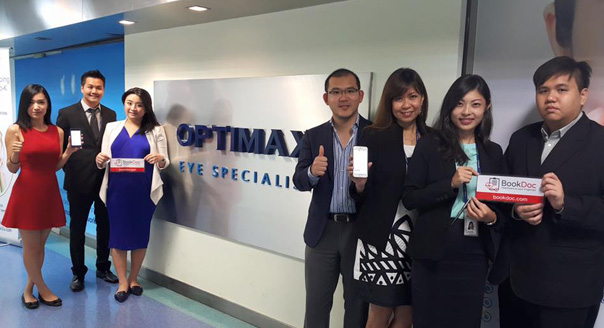 With the Management Team of Optimax Eye Specialist