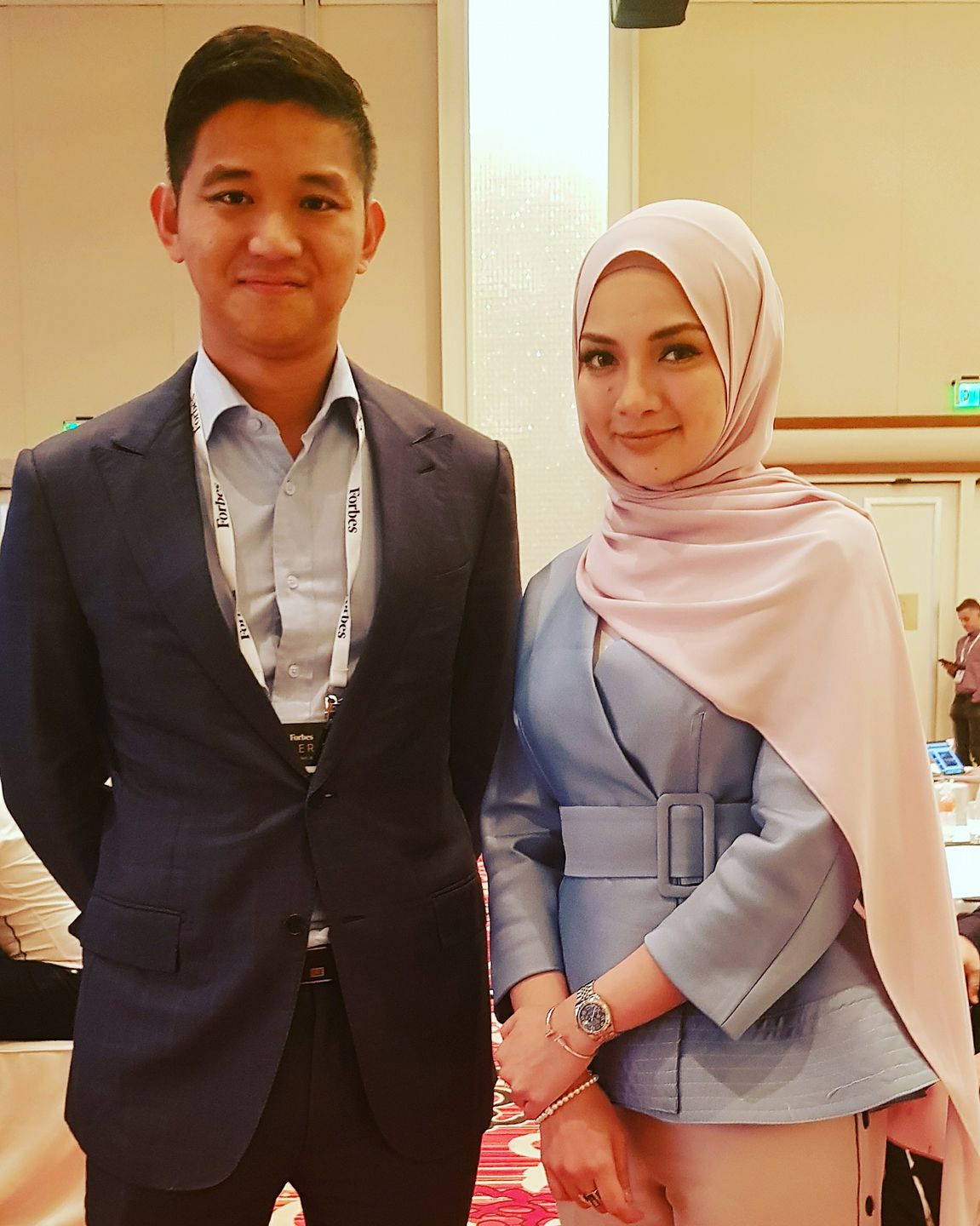 BookDoc Founder together Malaysia Super Star Neelofa Mohd Noor