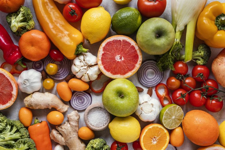 top-view-healthy-food-immunity-boosting-composition
