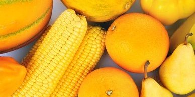 yellow-fruit-vegetables-background-260nw-331721216